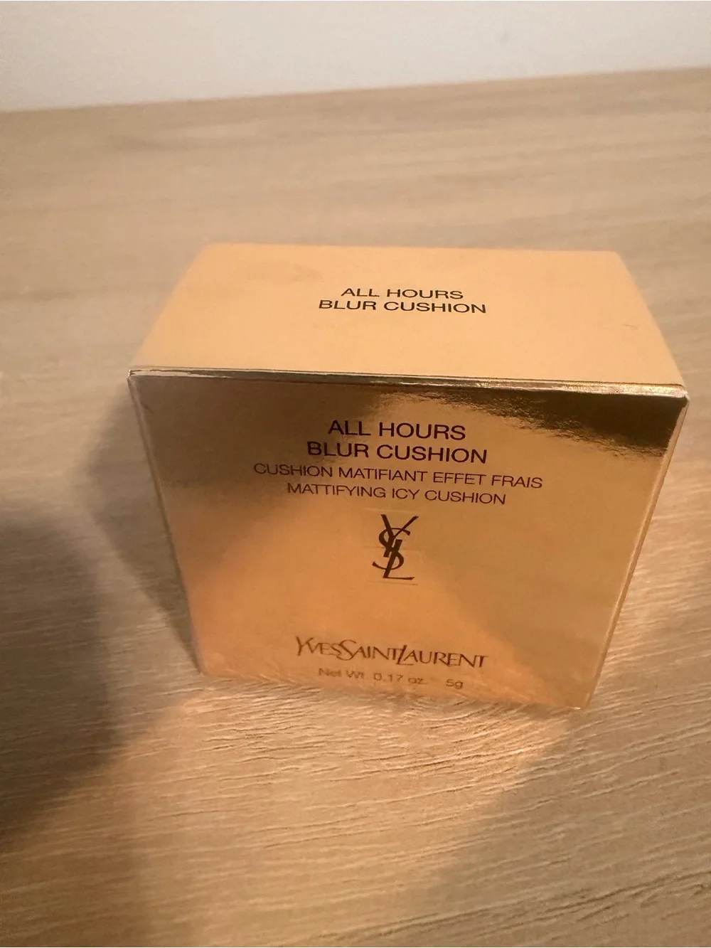 YSL All Hours Blur Cushion Mattifying Icy Cushion Mini 5g New
